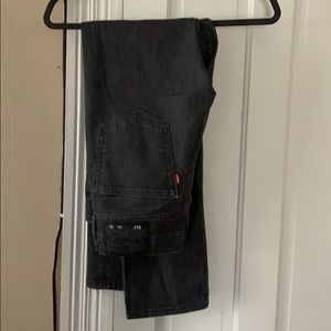 Grey Levi’s 511 jeans